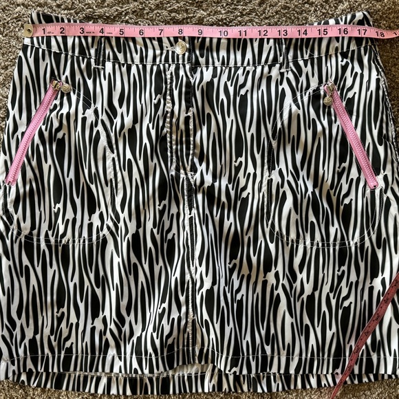 Daily Sports Zebra Skirt sizes 12 and 6 available - Picture 3 of 9